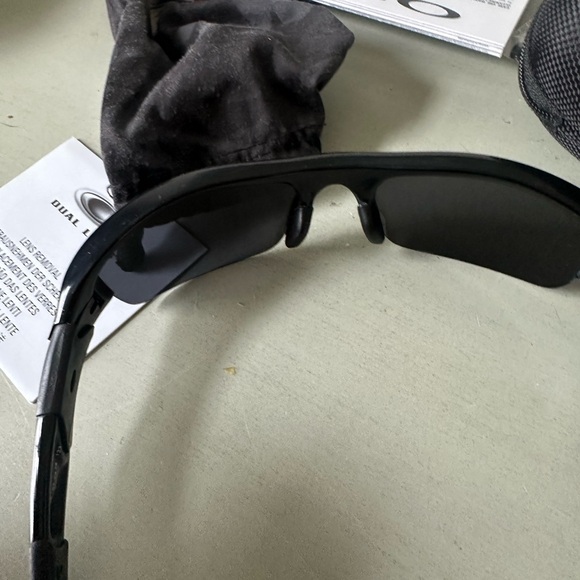 Oakley flak jacket XLJ matte black grey polarized - Picture 15 of 16
